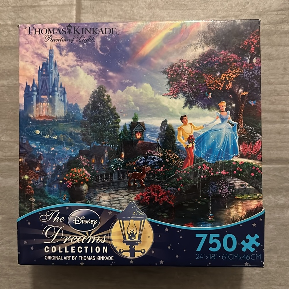 Cinderella Disney Thomas Kinkade Puzzle